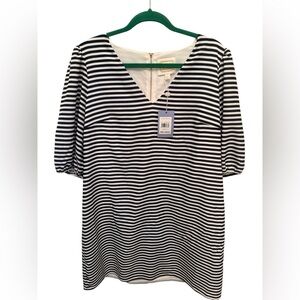 Sail to Sable Navy and White Striped dress NWT. XL